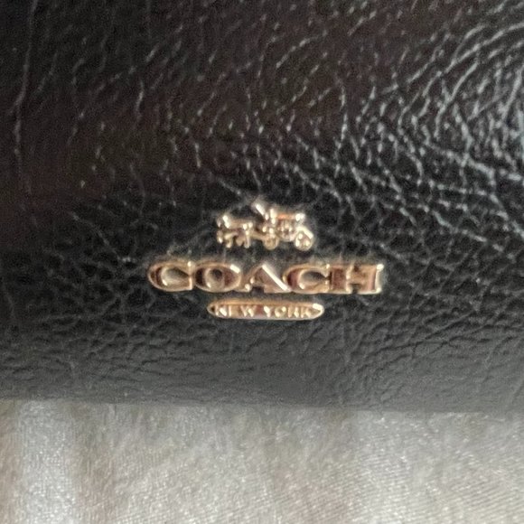 Coach black Mercer 33 Satchel NWOT - Picture 5 of 8